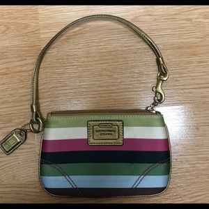Coach small wristlet